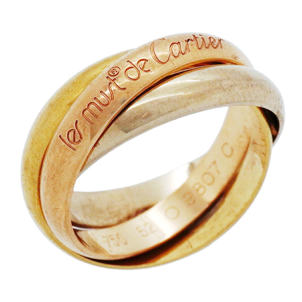 Cartier Trinity Classic Ring, available in 18K Yellow Gold (KYG), White (18KW...